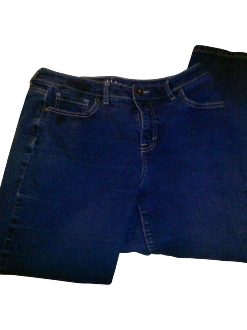 Style & Co. Dark Blue Straight Leg Women's Jeans